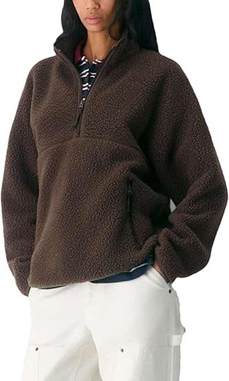 Kvinne Fleece Genser Skjora