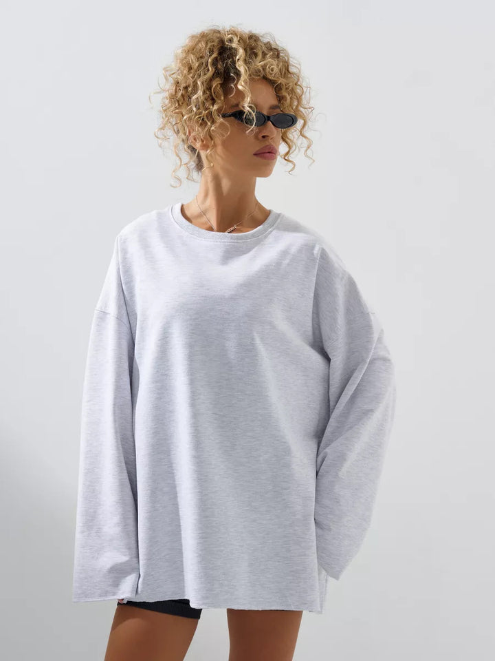 Dame oversized langermet skjorte Skjora