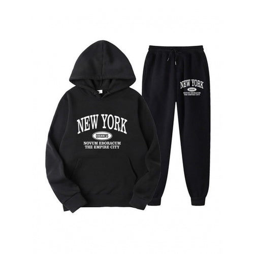 Women's hoodie set with versatile lettering and comfortable pockets Skjora