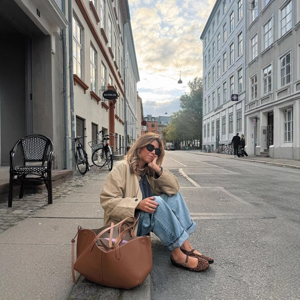 Damer Casual Utility Jakke med Praktisk Glidelås og Komfortable Sidelommer Skjora