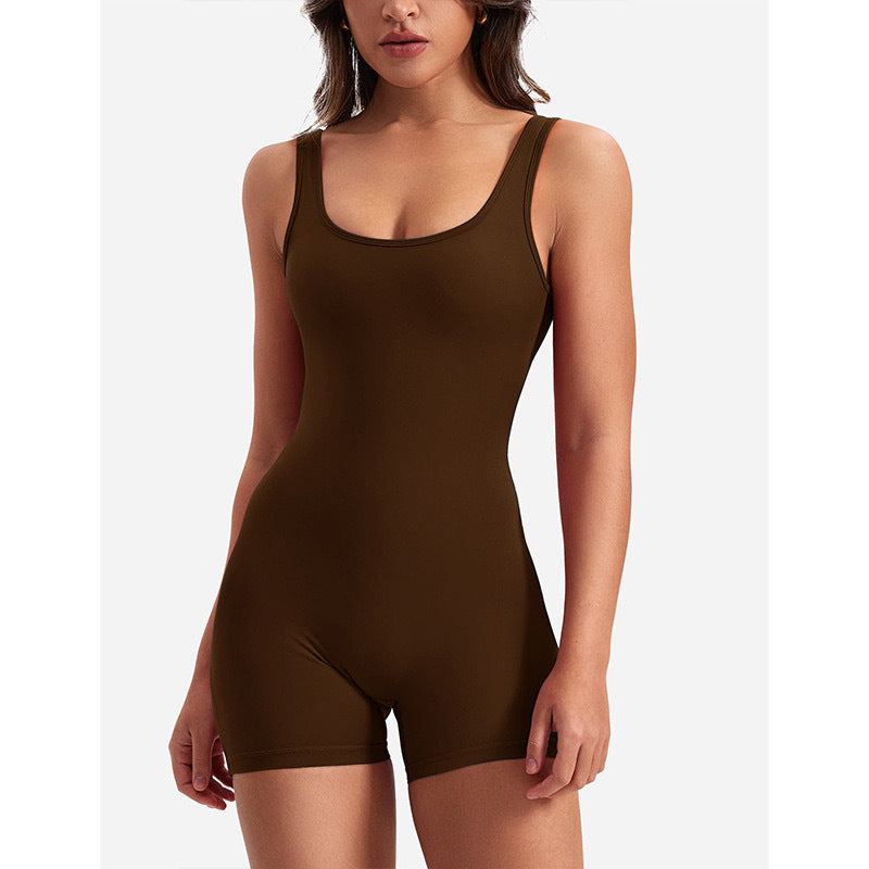 Dame Elegant og figursydd Sport-Jumpsuit Skjora