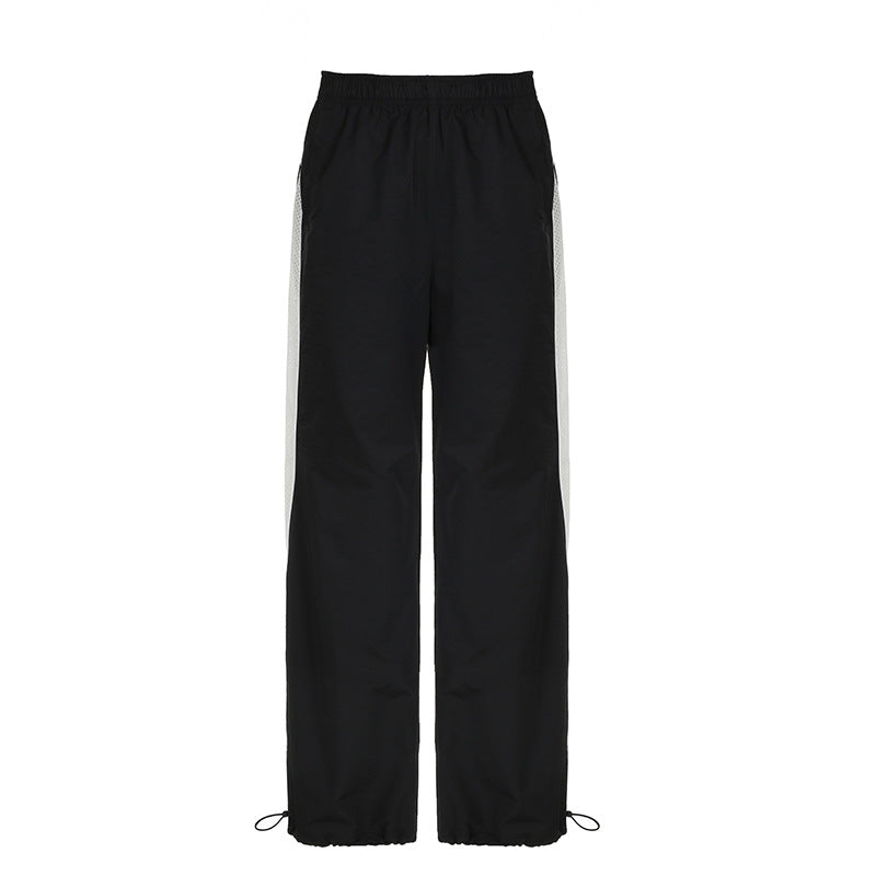 Dame Sporty Fritidsbukser med nette detaljer Skjora