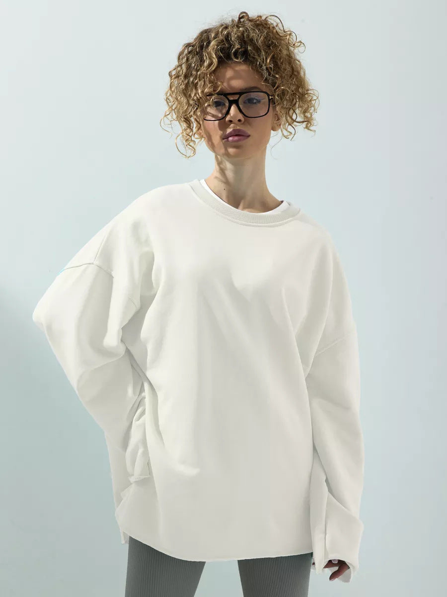 Dame oversized langermet skjorte Skjora