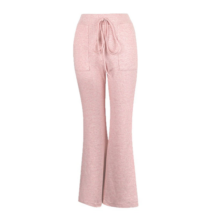 Dame Bredde Lounge- og Sweatpants med elastisk liv Skjora