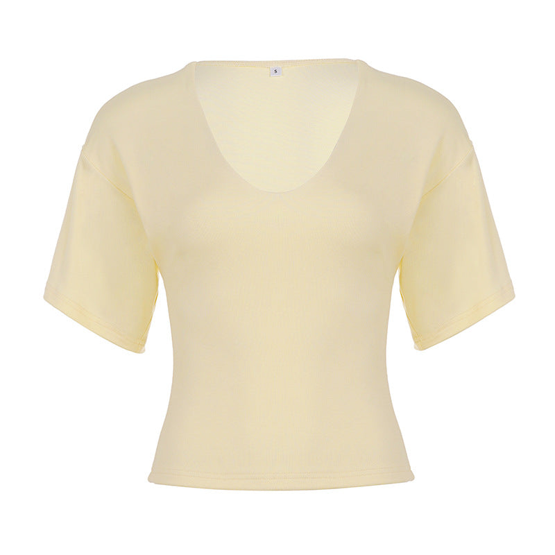 Damer V-hals Oversized-skjorte Skjora