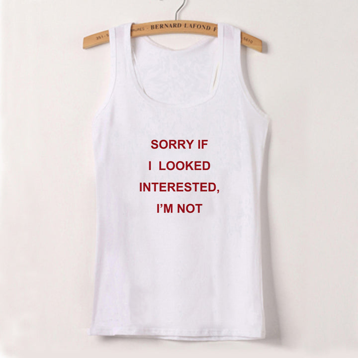 Dame cropped T-skjorte med morsom slogan trykk Skjora