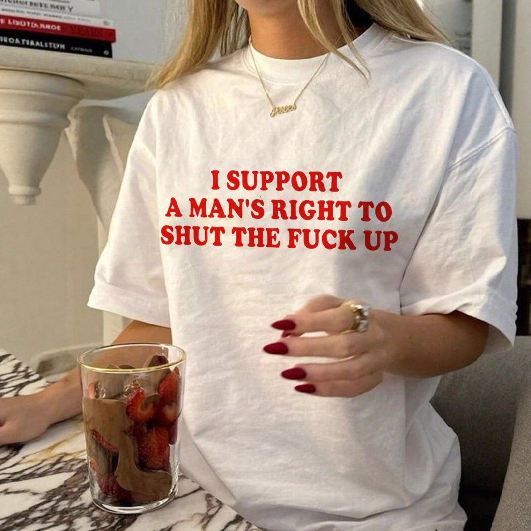 Damer oversized Bachelorette T-skjorte med eksklusiv print Skjora