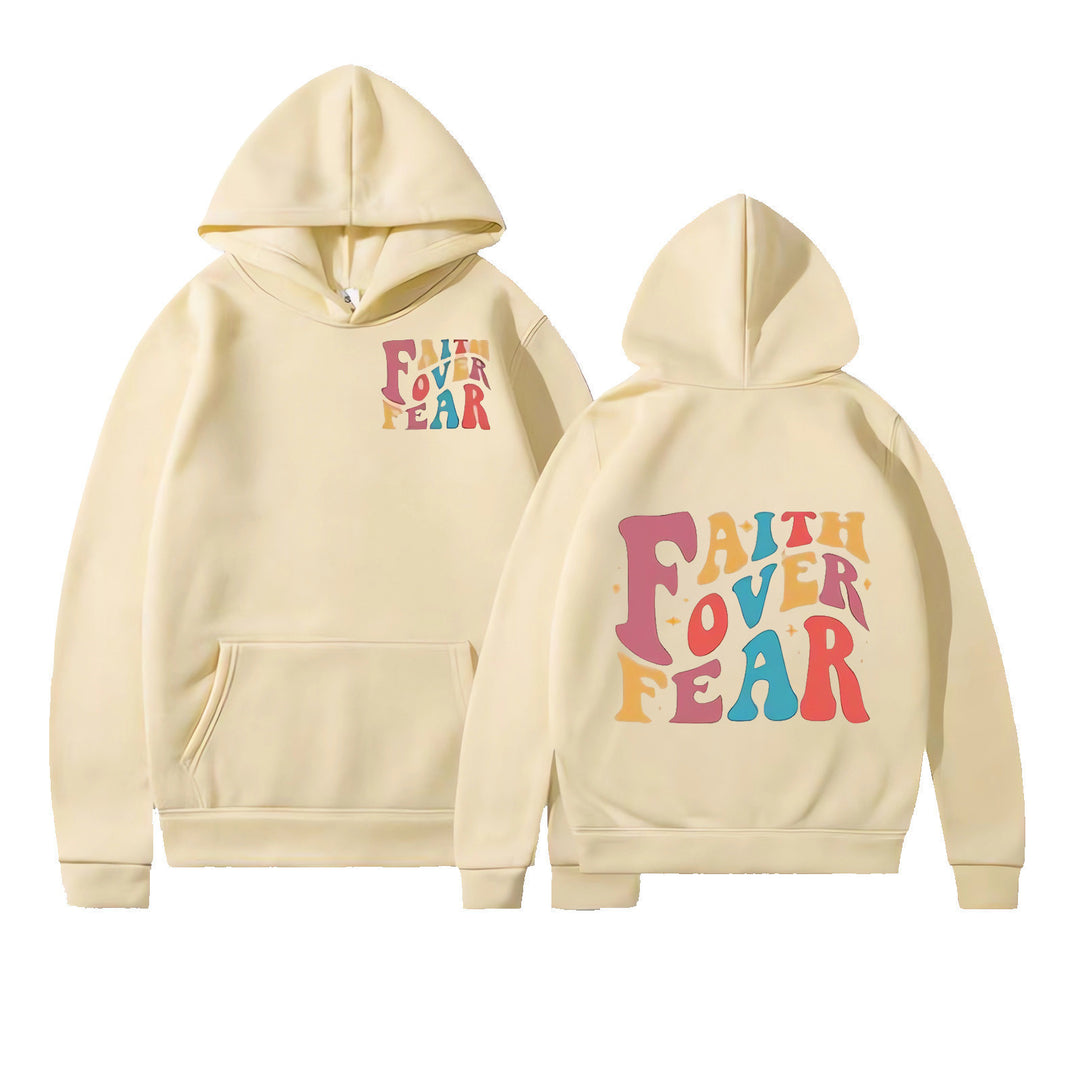 Dame hoodie med unikt grafisk display Skjora