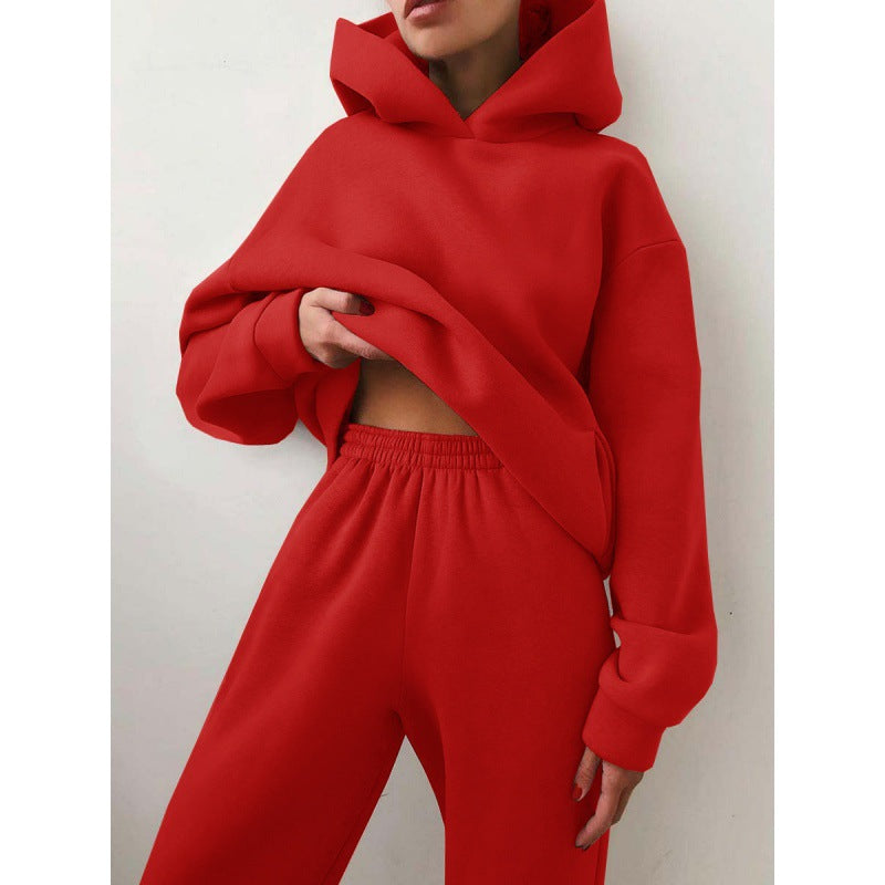 Sporty hettegenser og joggebukse sett Skjora for kvinner