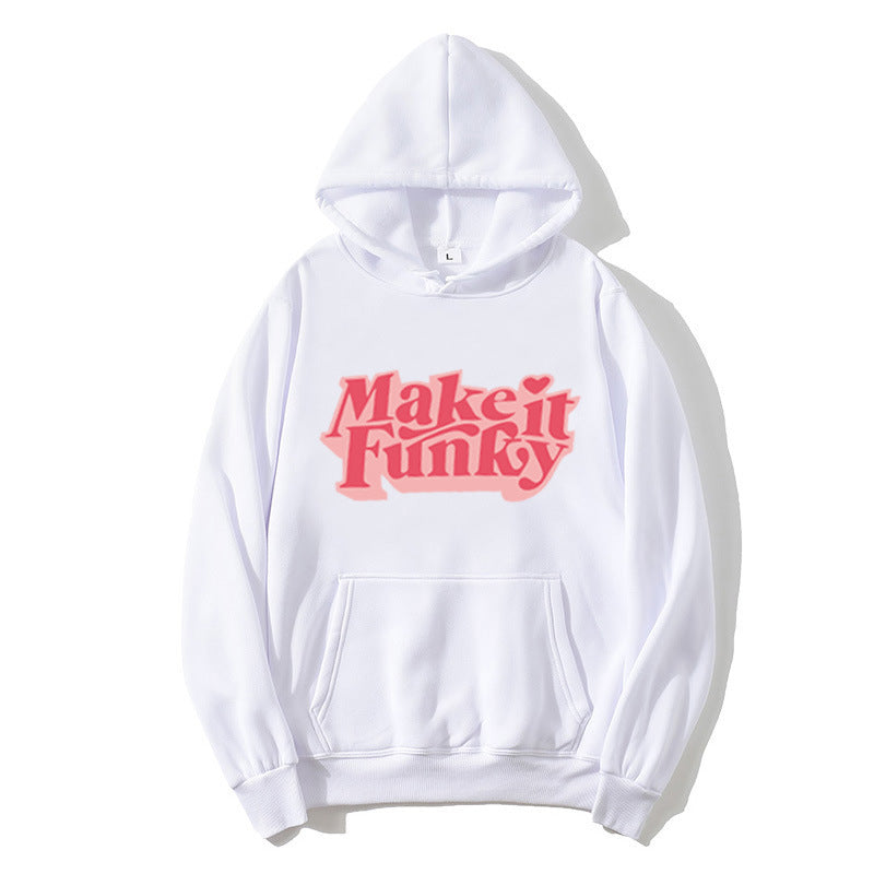 Damen Kapuzenpullover mit verspieltem Aufdruck Skjora