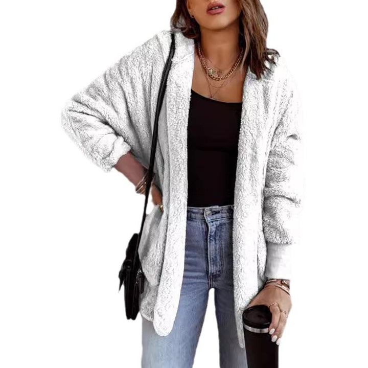 Dames oversized cardigan med mykt materiale og avslappet passform Skjora