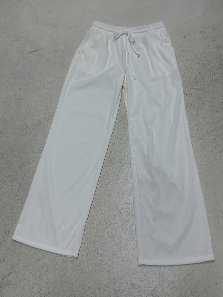 Dame Flared Sweatpants med elastisk midje og komfortabel design Skjora