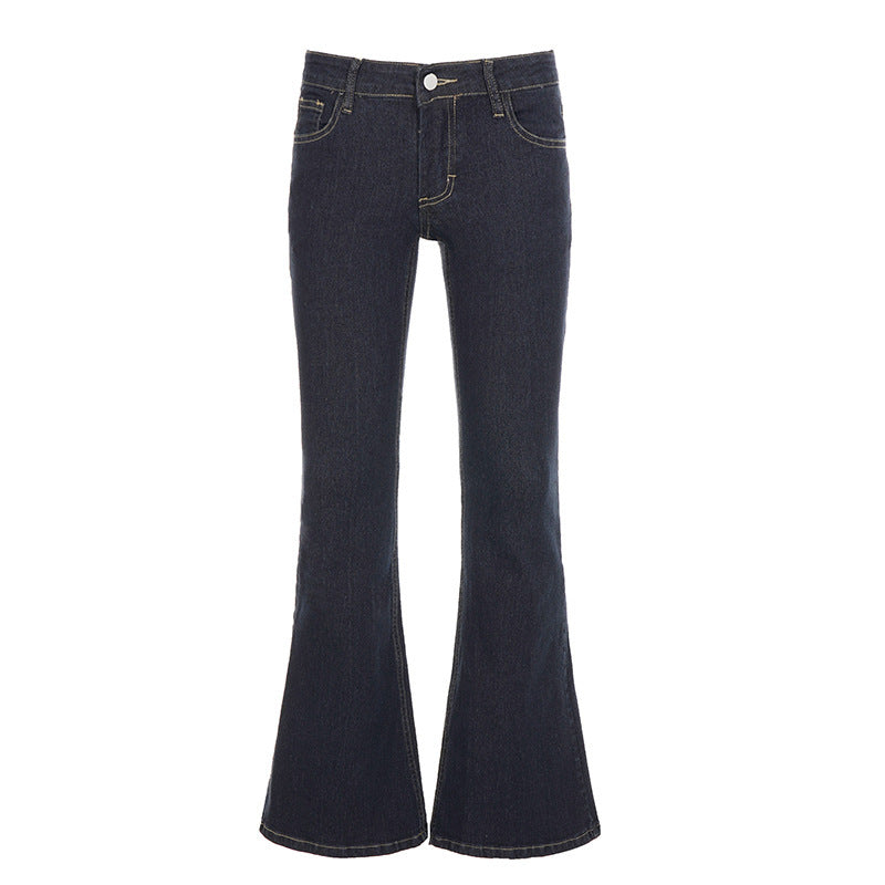 Dame Flared Jeans i elegant vintage-stil Skjora
