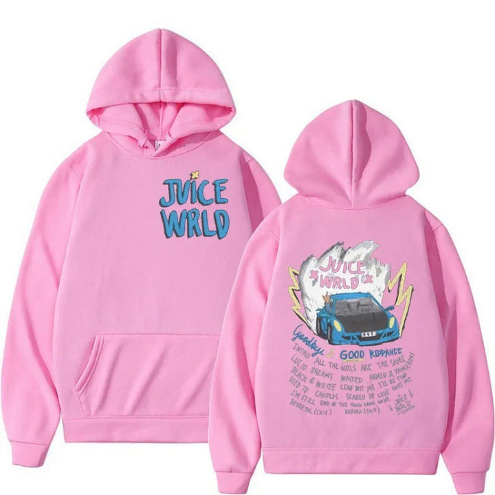 Women's hoodie with vibrant graffiti design and comfortable fit Skjora