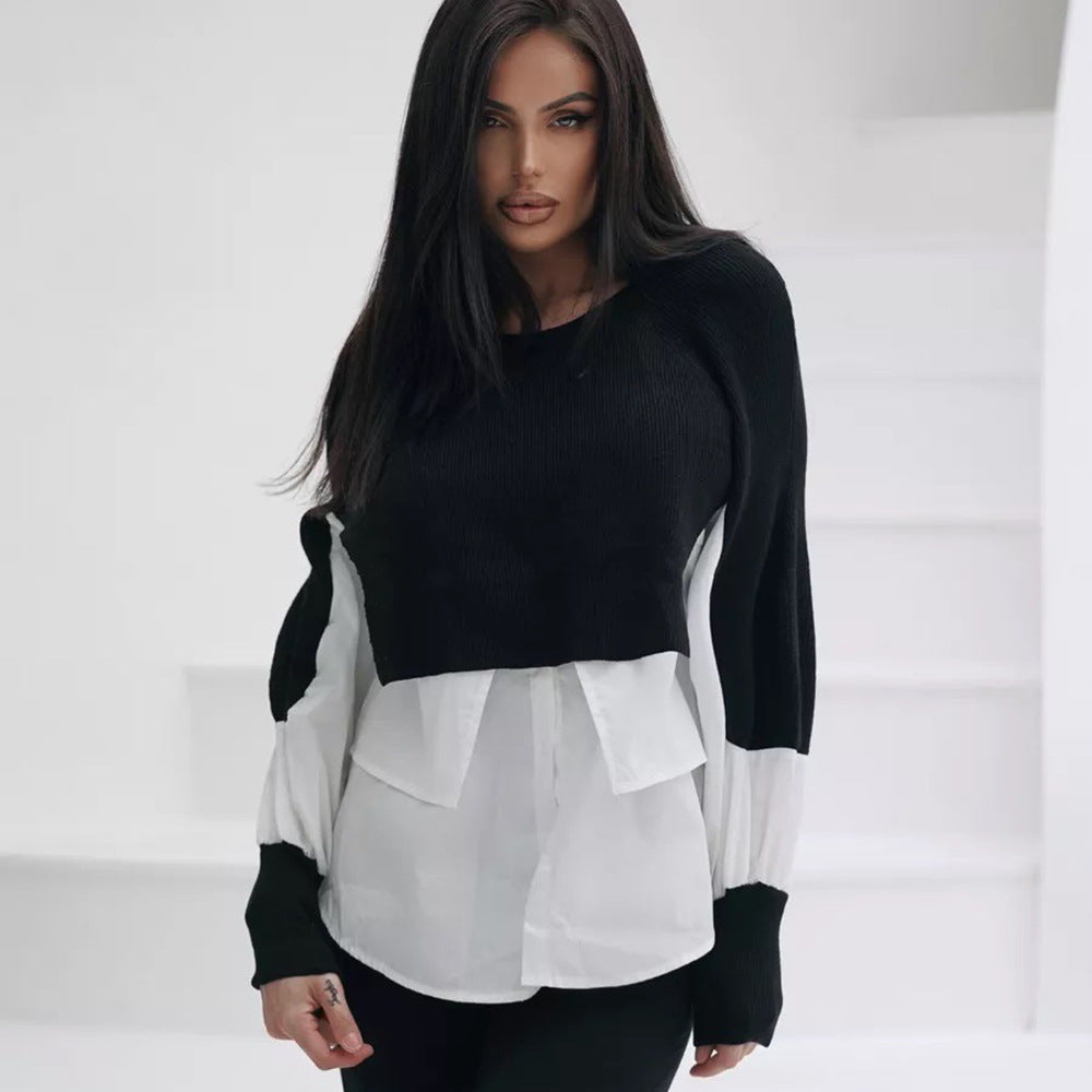 Damer fashionable kombinerbar genser Skjora