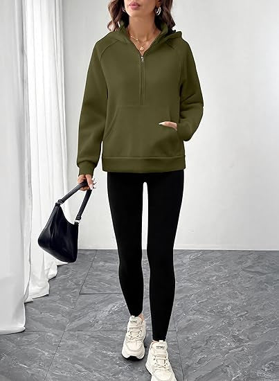 Sport hoodie for women with drawstring Skjora