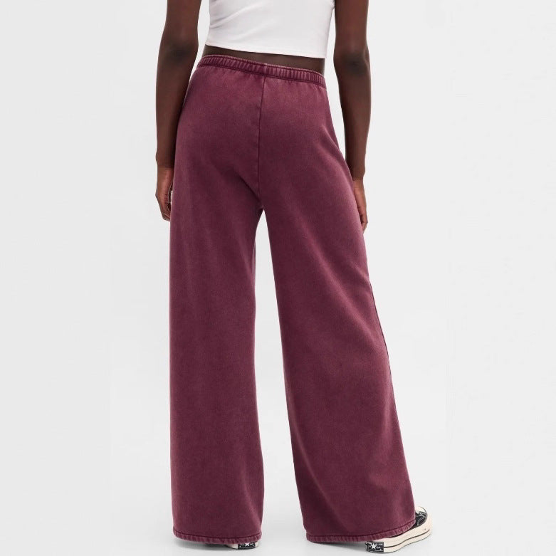 Women's casual hoodie and wide leg sweatpants set Skjora