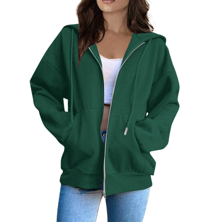 Dame hettejakke med koselig oversized snitt Skjora