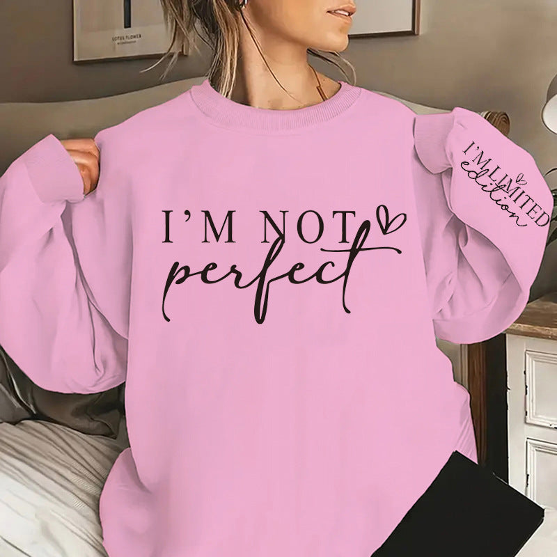 Dame Oversized Genser med trykk og begrenset utgave Skjora