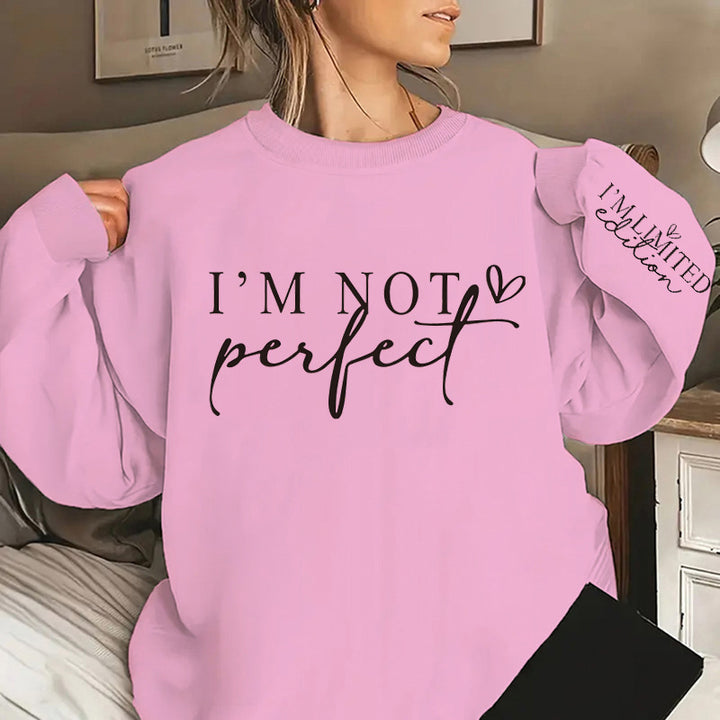 Dame Oversized Genser med trykk og begrenset utgave Skjora