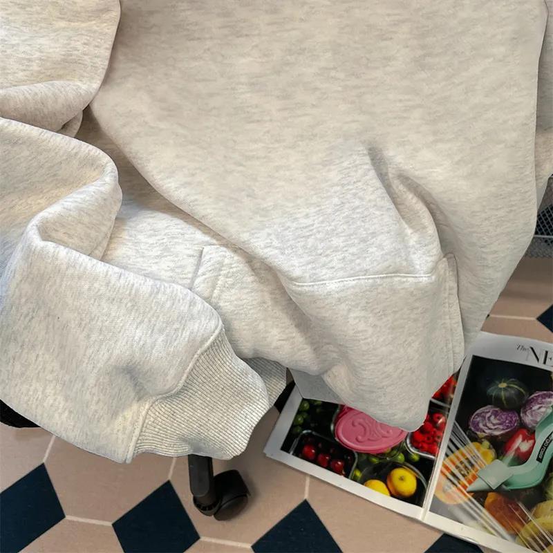 Kvinnes koselige oversized hettegenser Skjora