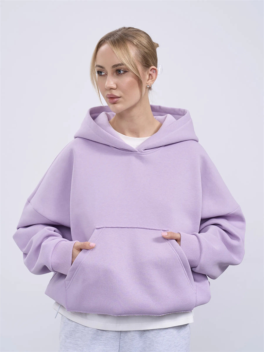 Kvinnens komfortable oversized hettegenser Skjora