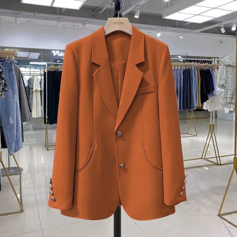 Dame Designer Blazer med elegant snitt Skjora