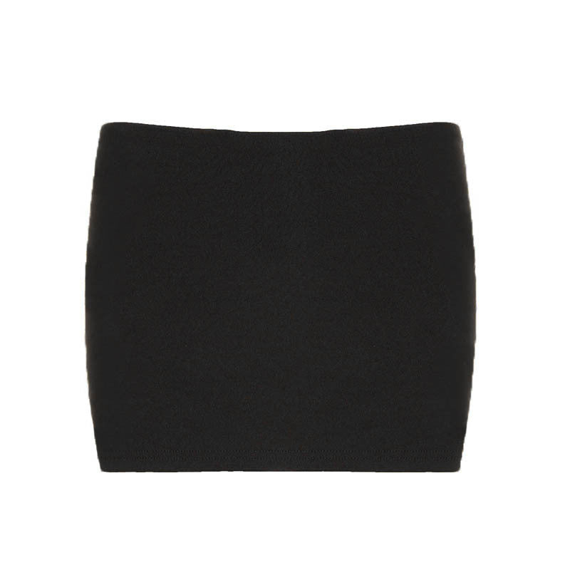 Dame elegant miniskjørt laget av høyverdig jersey-materiale med elastisk liv Skjora