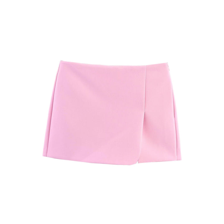 Dame Mini skjørt med eksklusiv snitt og elegant drapering Skjora