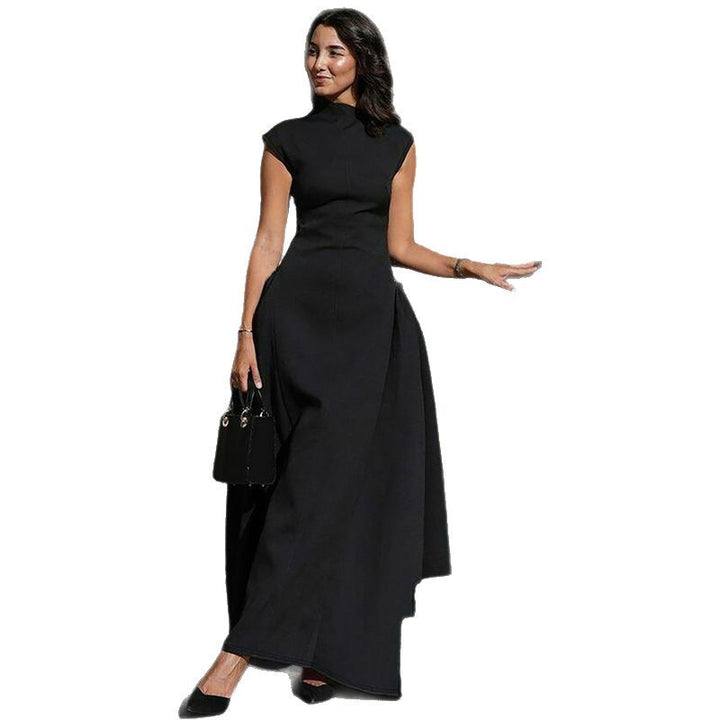 Damer Elegant lang kveldskjole i minimalistisk stil Skjora