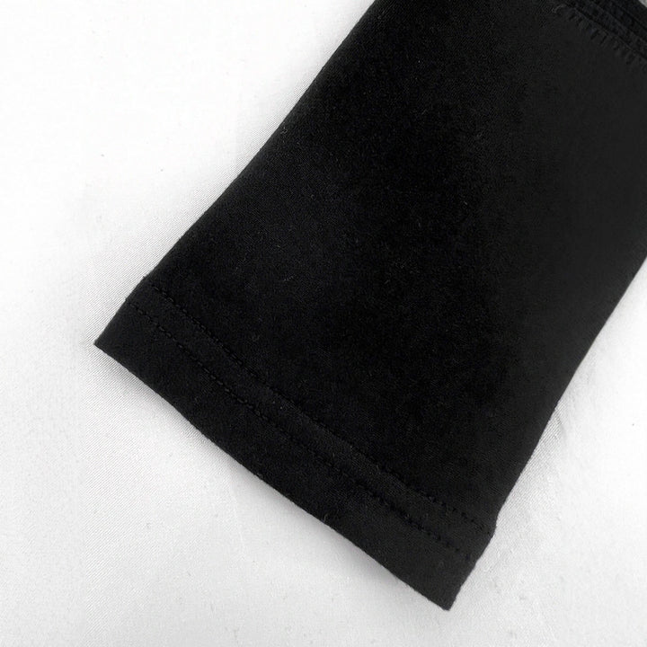Kvinne Langermet Crop Topp med Kreativt Hjerte Design Skjora