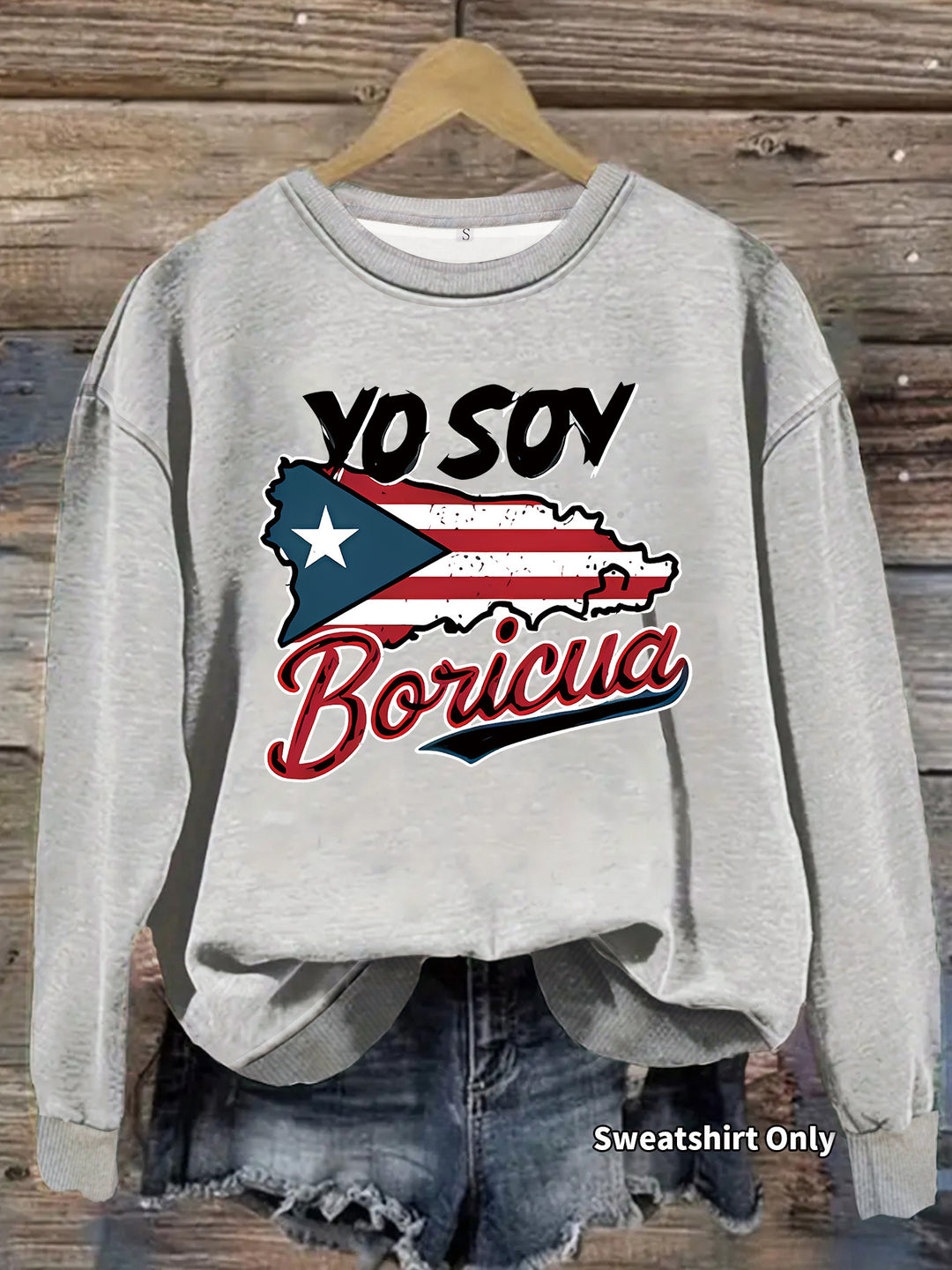 Damegenser med kreativ Puerto Rico-design og avslappet snitt Skjora