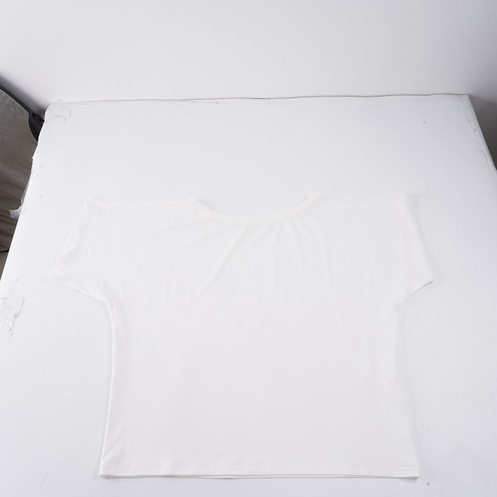 Damer casual oversized T-skjorte Skjora