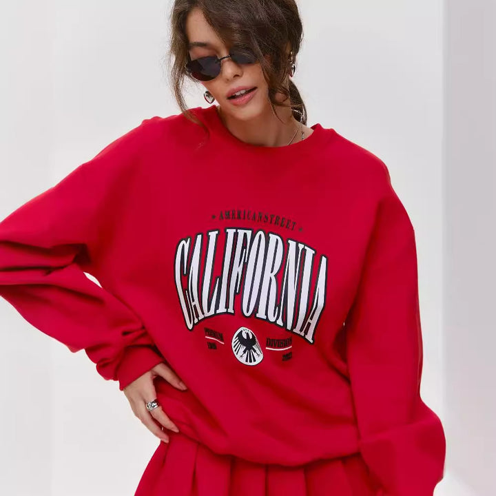 Damer koselige sweatshirt skjørt kombinasjon Skjora