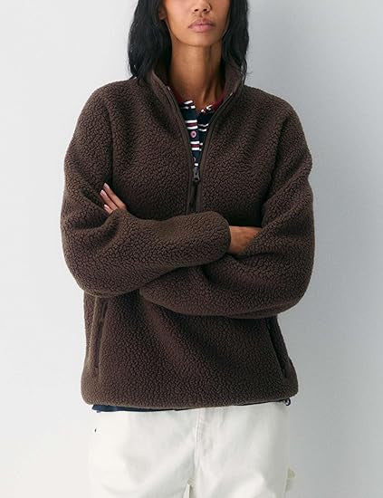 Kvinne Fleece Genser Skjora