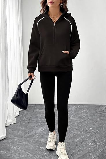 Sport hoodie for women with drawstring Skjora