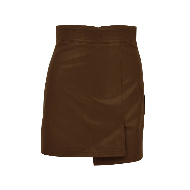 Dame Mini skjørt med elegant snitt og praktiske lommer Skjora
