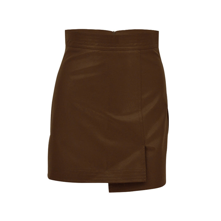 Dame Mini skjørt med elegant snitt og praktiske lommer Skjora