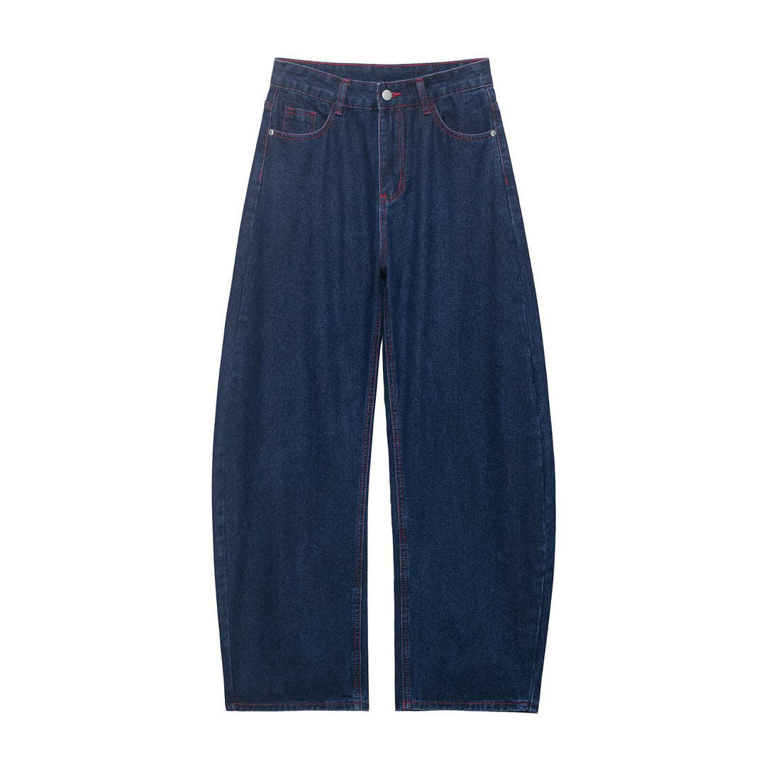Dame Vide Jeans i avslappet snitt Skjora