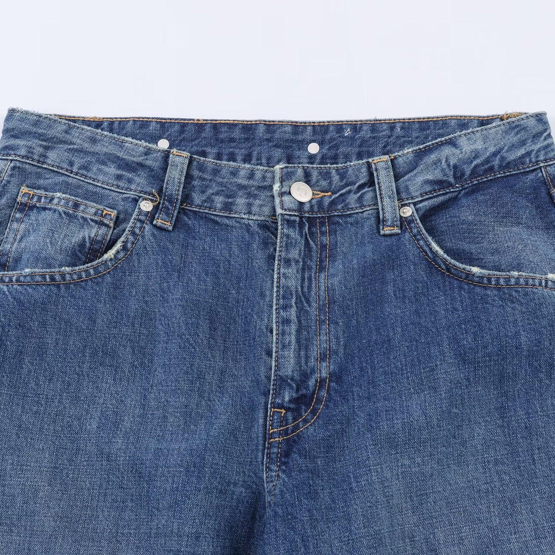 Dame Tapered Jeans med elastisk mansjett og behagelig passform Skjora