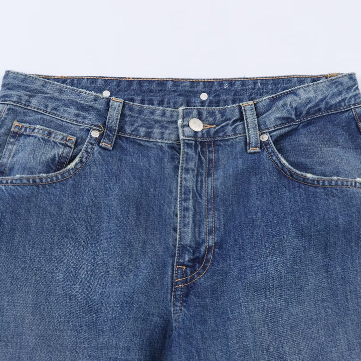 Dame Tapered Jeans med elastisk mansjett og behagelig passform Skjora