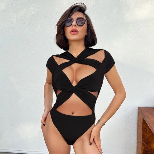 Dame Cut-Out Body med kreativt emballasjedesign Skjora