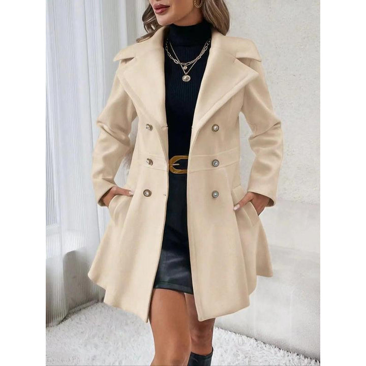 Damer elegant trench coat med skreddersydd snitt Skjora