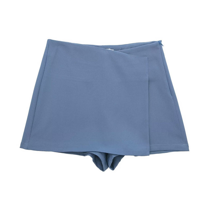 Dame sportliche shorts med elegant lagdelt design Skjora