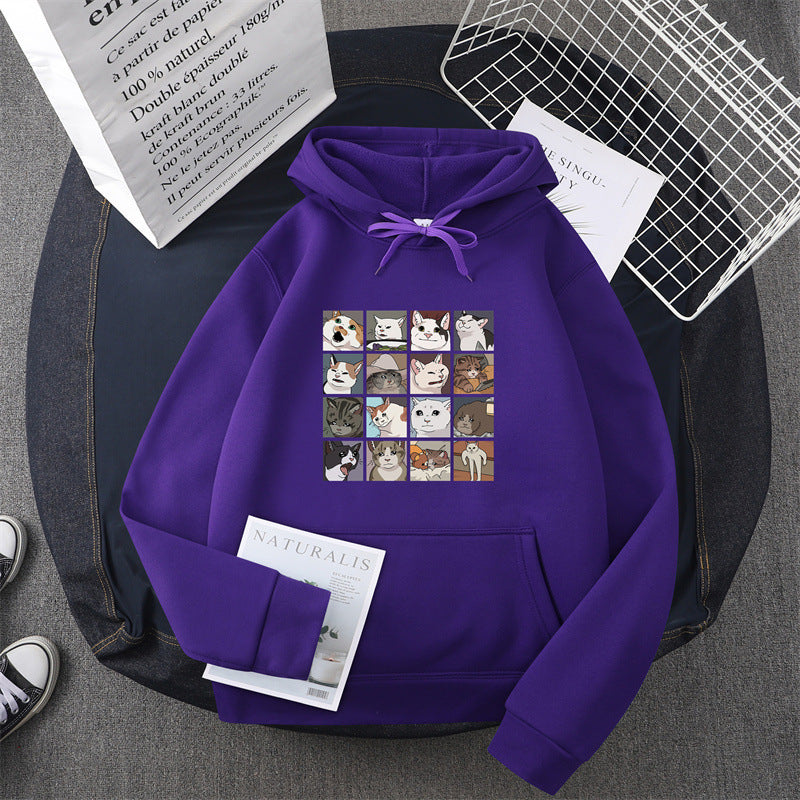 Kvinnes Sweatshirt med Dyremotiv Skjora