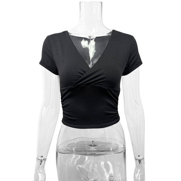 Damer Korte erme-bodycon Overdel Skjora