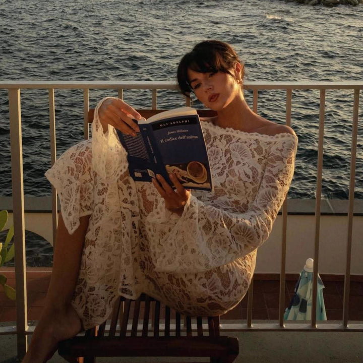 Dame spisskjole med off-shoulder-design Skjora
