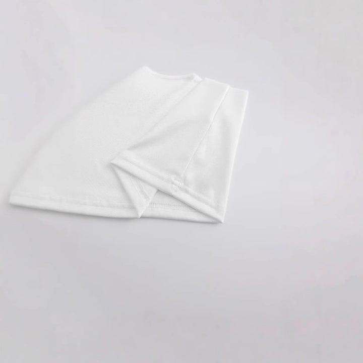 Dame cropped T-skjorte Skjora