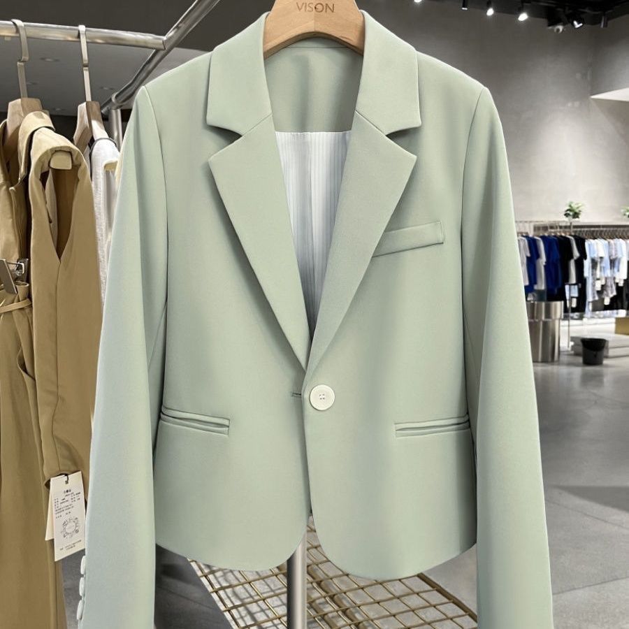 Dame elegant og skreddersydd blazer med slanke reverser Skjora