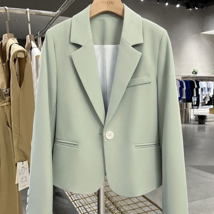 Dame elegant og skreddersydd blazer med slanke reverser Skjora